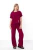 Teen Girls’ Muslin Set – Lightweight Blouse with Patch Detail & Loose Pants Summer 6433-118 HC