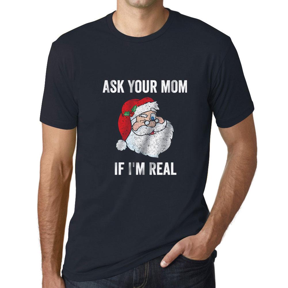 Ultrabasic Футболка Homme Graphique Pere Noel Drole Idees Cadeaux De Noel