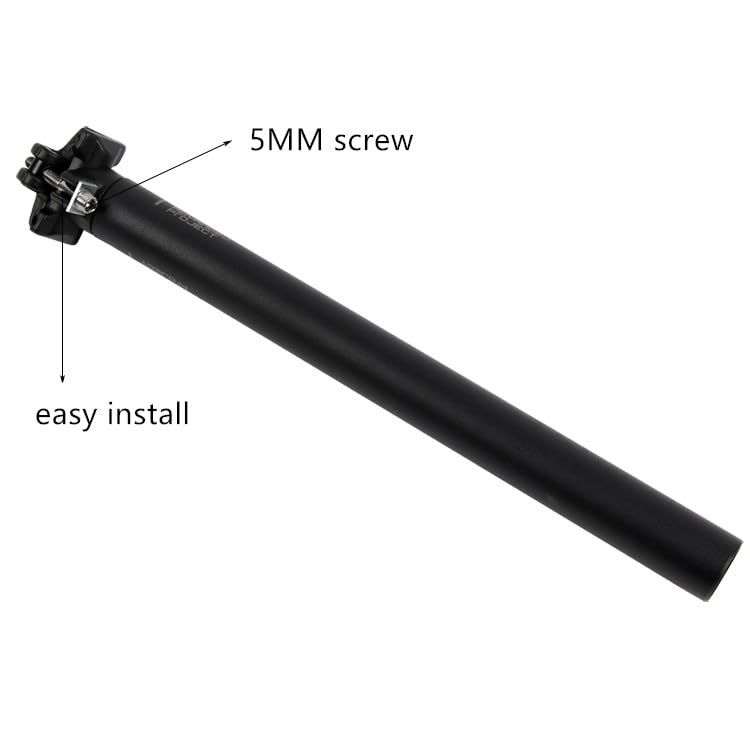 Подседельный штырь DJC Ultralight для горного велосипеда X 350 мм, подседельная труба для горного велосипеда, прямой/плавающий подседельный штырь 25,4 27,2 28,6 30,9 31,6 мм (Серебряный прямой,