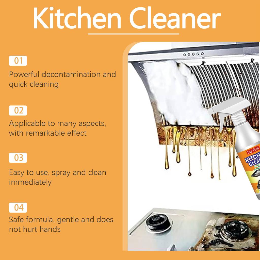 Очиститель для кухонного жира Очиститель для кухонного жира Очиститель для кухонных вытяжек Обезжиривающее средство для тяжелых масел 120 мл