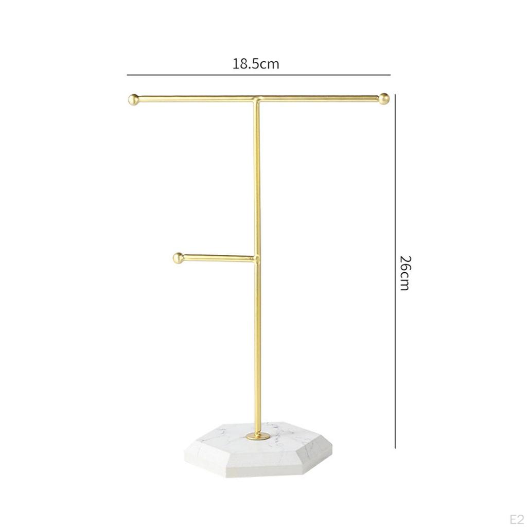 Chic Jewelry Stand for Rings and Bracelets - Stylish Home Decor Piece