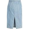 Юбка миди из денима Levis Blue Tab™ Series, удобная, простая, со средней посадкой, женская 001LW-0000