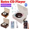 USB-перезаряжаемый CD-плеер Bluetooth 5.0 CD-плеер с пультом дистанционного управления Поддержка BT USB 3.5 мм AUX Домашний музыкальный плеер