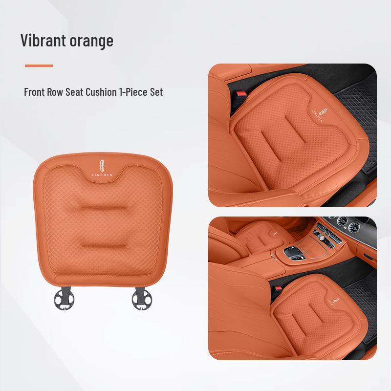 Ice Silk Car Seat Cushion for Lincoln Aviator/Navigator - Breathable Summer Cover