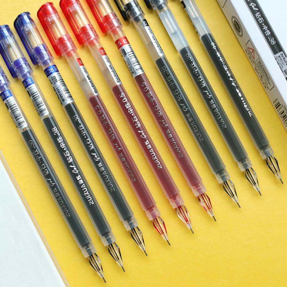 Student Supplies Signature Pen Diamond Tip Neutral Pen High Quality Gel Pen
