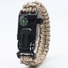 Wilderness War Wolf Paracord Survival Bracelet - Multifunctional Outdoor Lifesaving Rope