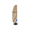 Outdoor Offset Banana Umbrella Cover Waterproof Patio Parasol Protector with Adjustable Strap and Durable Material for Large Cantilever Umbrellas