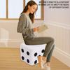 Dice Stool Chair Entrance Foot Stool For Door 7.87x7.87x7.87Inch Small Soft Chair Removable And Washable Cube Entrance Decor