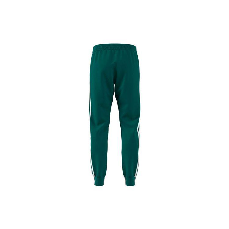adidas Оригинальные спортивные штаны Clover SST TP в полоску с вышивкой логотипа, осенние мужские брюки, зеленые EJ9701