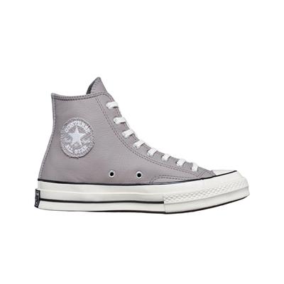 Chuck 70 Высокие Кожаные Серые