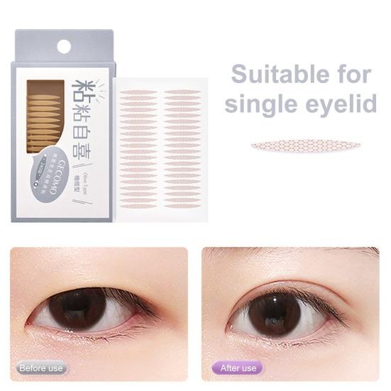 1 коробка Натуральная лента для двойного века Супер липкие долговечные невидимые наклейки для реалистичной подтяжки век Бесклеевой лифтер для век Красота наклейки-полоски