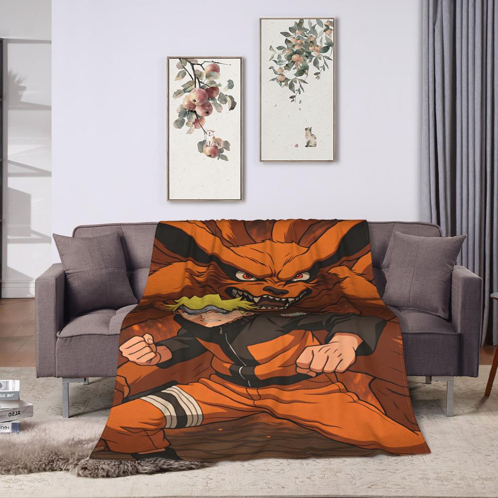 Uzumaki Plush Blanket Girls Boys Flannel Throw Blanket For Couch Chair Sofa Bed Warm Soft Customized Quality Bedspread