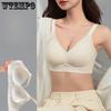 Thin Lingerie for Women Anti-sagging Seamless Bra Breathable Fixed Cup One-piece Bra Push Up Bra