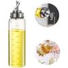 Leak-proof, Dust-proof Glass Oil Bottle, Oil Pot, Soy Sauce Bottle, and Vinegar Bottle for Home Kitchen Use, 500ml