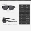New cycling sunglasses half frame sports anti-ultraviolet sunglasses outdoor men and women's sunglasses 9271