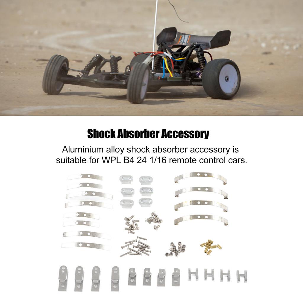 Aluminium Alloy Accessory Fit for WPL B4 24 1Celsius16 RC Car Upgrade Parts