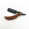 New Blades Shaving Razor MiNi Men's Razor Redwood Handle Barber Hair Cut Razor Portable Change Blade Type Shaving Knife