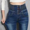 Denim Pants Jeans for Women High Waist Skinny Jeans Womens High Elastic Plus Size Stretch Jeans