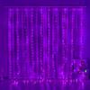 3M светодиодные гирлянды для занавесок, сказочные украшения, USB-гаирлянда, праздничная лампа, 8 режимов для дома, сада, рождественской вечеринки, нового года, свадьбы