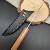 Stainless Steel Kitchen Knife Meat Cleaver Boning Chef's Knife Butcher Fruit Knives Cutter with Sheath