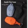 NIO ET5/ET7/ES6/ES8/EC6 High-Grade Suede Key Case - Unisex Car Protective Shell Cover