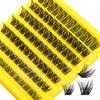 Segmented Multi-Haired False Eyelashes Single Cluster Large Capacity Daily Makeup Grafting Eyelashes
