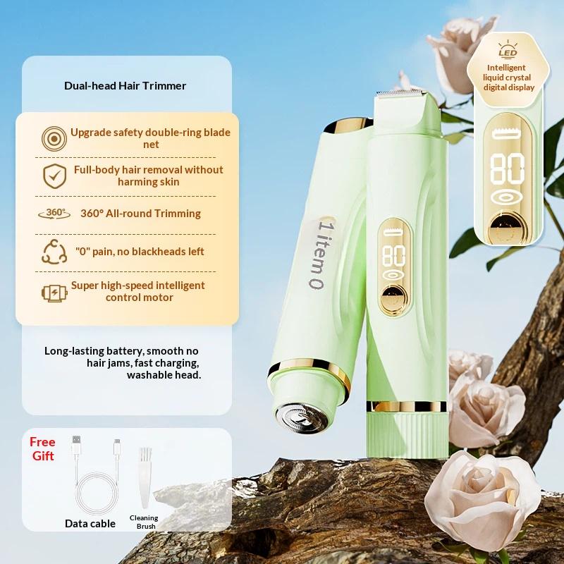 2026 New Arrivals Home Use Hair Removal Rechargeable Trimmer Wireless Body Shaver Electric Razor Portable Hair Epilator
