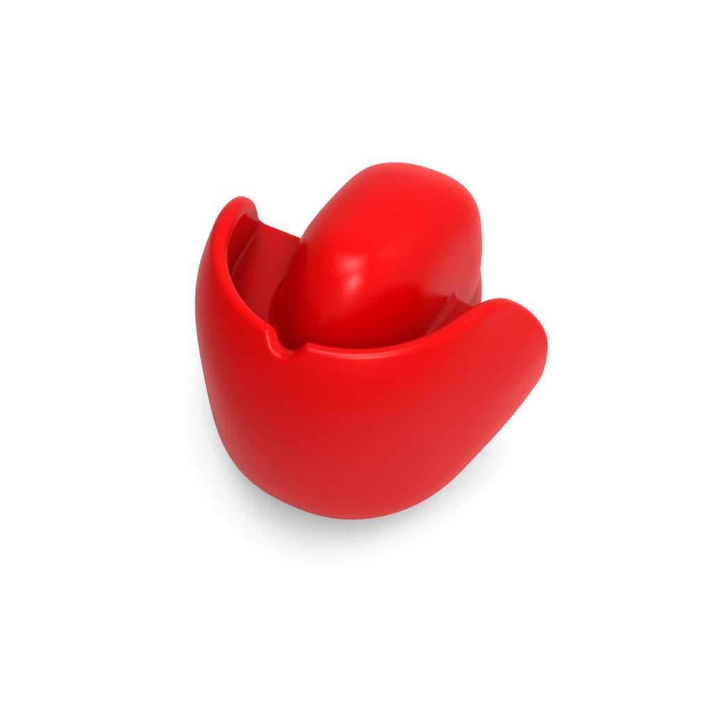 Новый красный фиксатор языка, кляп-шар, невидимый силиконовый кляп-шар, SM-бондаж, эротические игровые реквизиты для пар, товары для взрослых, 18