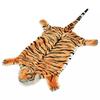 Plush Rug - VIDAXL - Tiger - 144 Cm - Brown with Stripes - Children's Interior