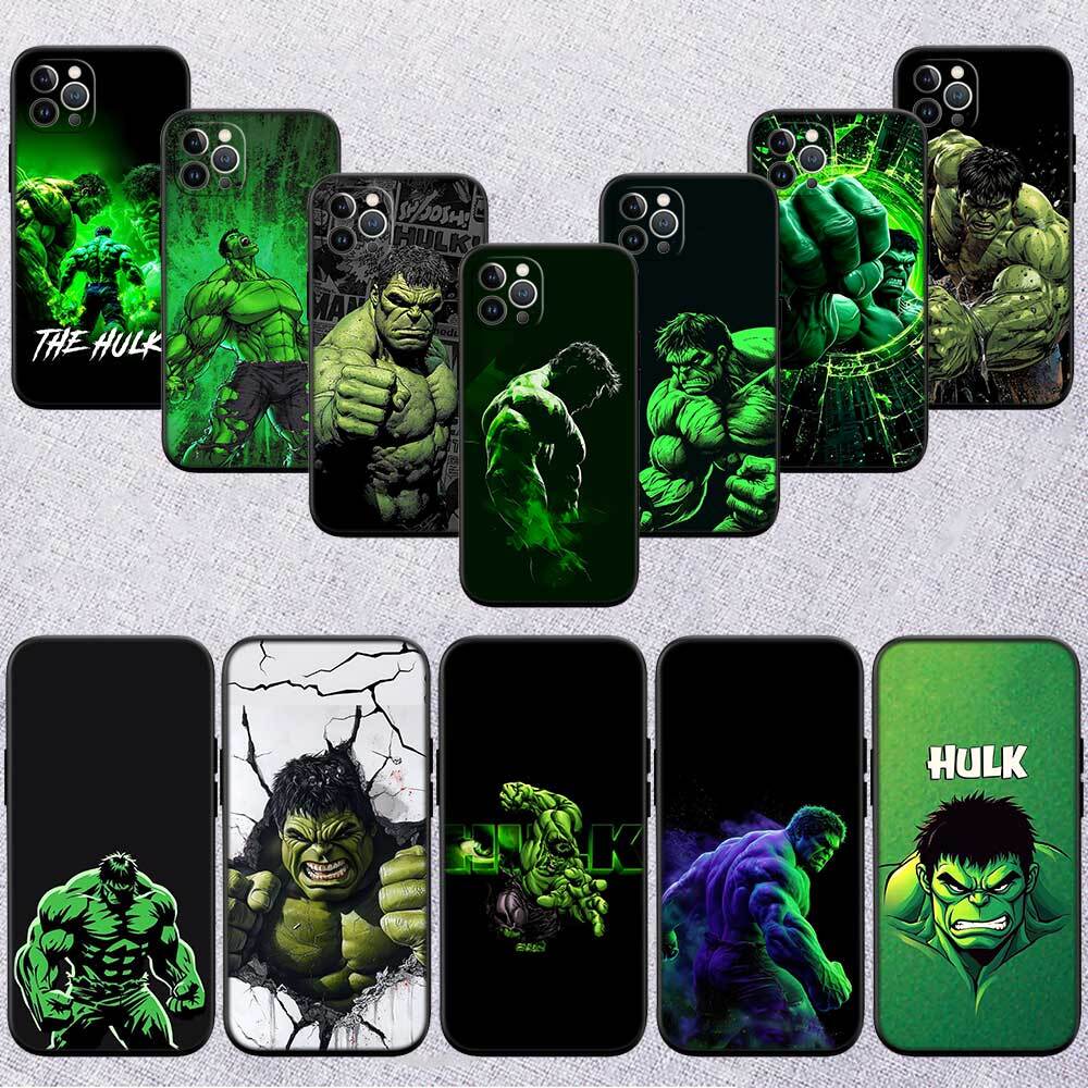 Marvel Hulk Shockproof Phone Case for iPhone 6 6s 7 8 11 12 13 14 15 16 17 16E XS Pro Max XR X SE Air