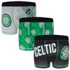 Celtic FC Boys Crest Boxer Shorts (Pack of 3)