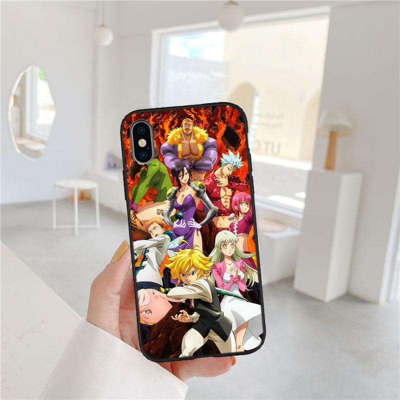 BF91 S-Seven D-Смертный грех Мягкий чехол для телефона iPhone SE X XS XR 11 16E 17 Pro Max Air 8 7 6 6s Plus