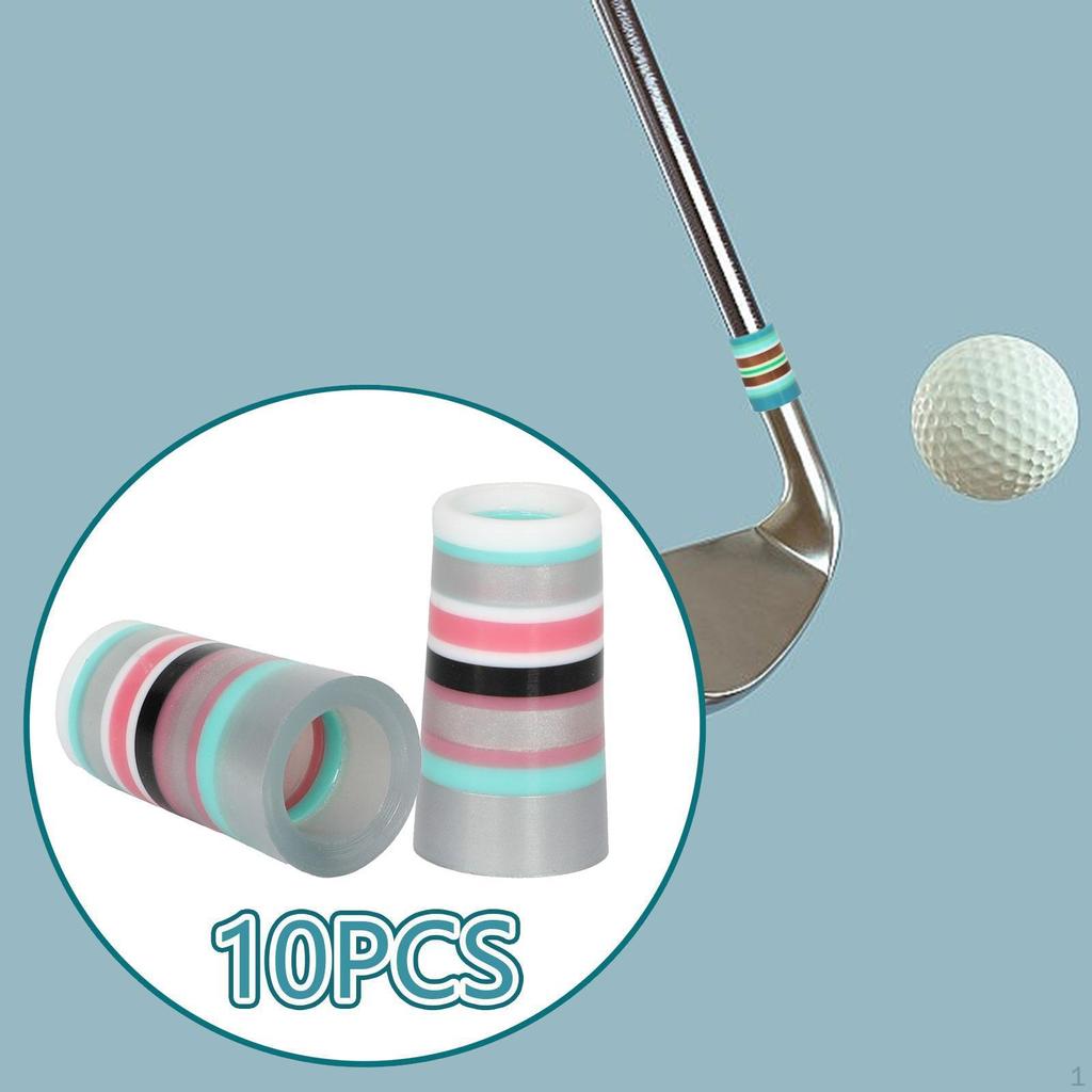 10 наконечников для клюшек для гольфа для адаптера с коническим наконечником .370, запасные части, клин