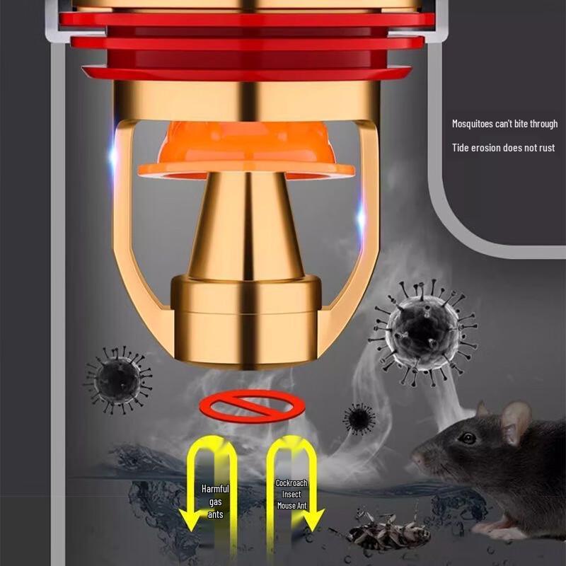 Magnetic Seal Odor-Proof Floor Drain Core