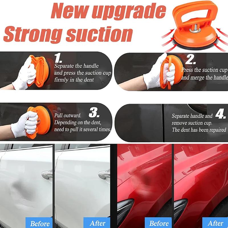 2 в 1 Автомобильный съемник, мощный инструмент для снятия присосок, инструмент для ремонта кузова, удаления вмятин, инструменты для ремонта вмятин на автомобилях, починка, вытягивание стекла