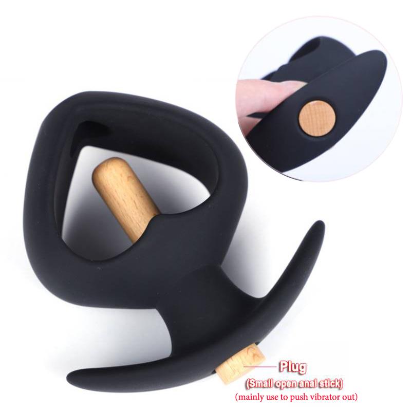 Полая анальная пробка с краном для мытья ануса, чистки влагалища, клизма, фаллоимитатор XL, секс-игрушки, силиконовая Анальная пробка, беспроводная