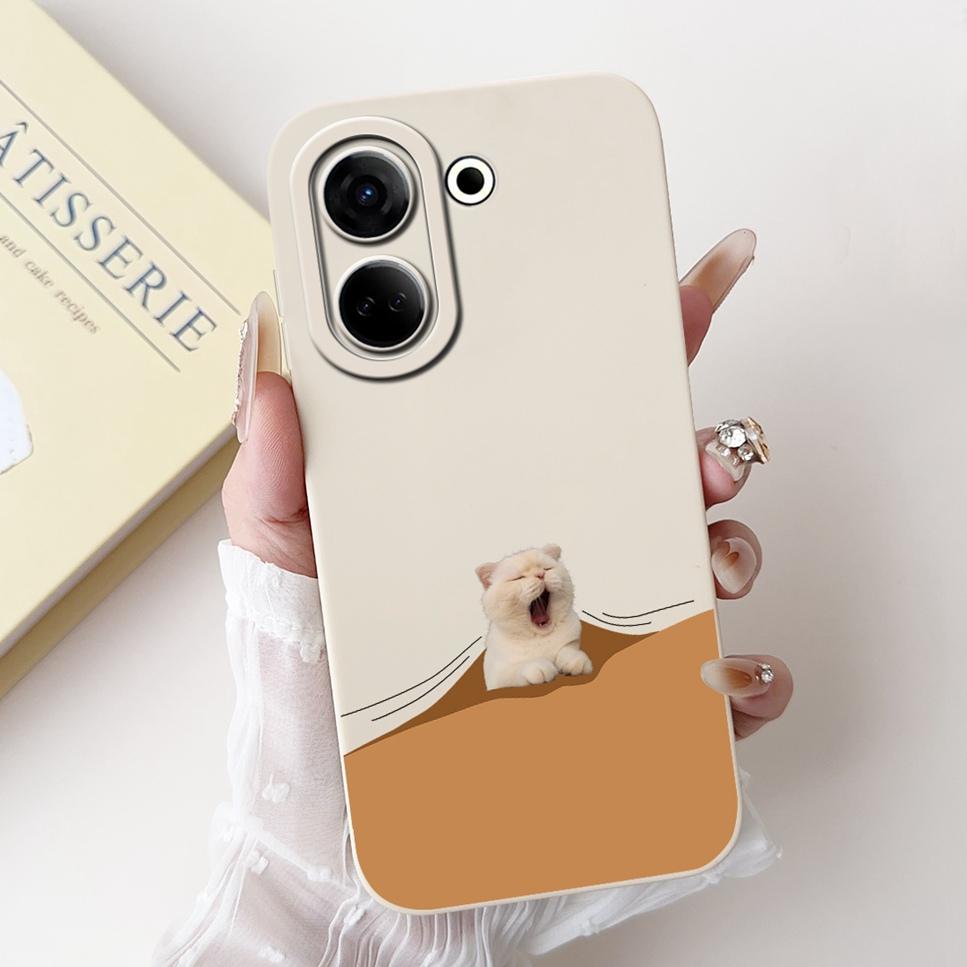 Модный Принт Чехол Для Tecno Camon 20 CK6 Милый Панда Мягкий Силиконовый Чехол Для Tecno Camon 20 Pro 20 Premier 6.67" Чехол Для Телефона Funda