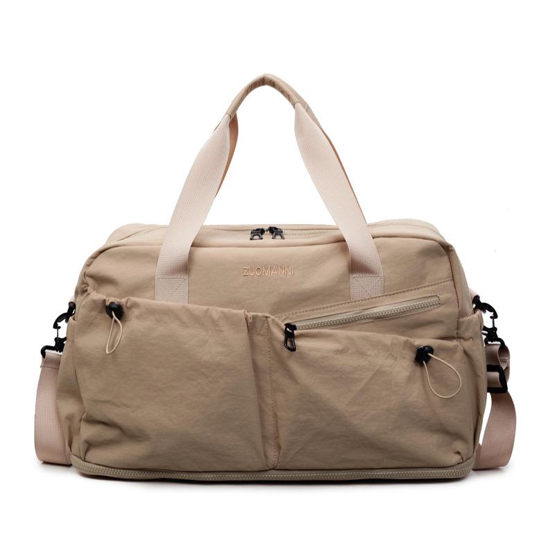 Dry and Wet Separate Sports Fitness Bag Women's Large Capacity Travel Bag Short Distance Luggage Storage Bag