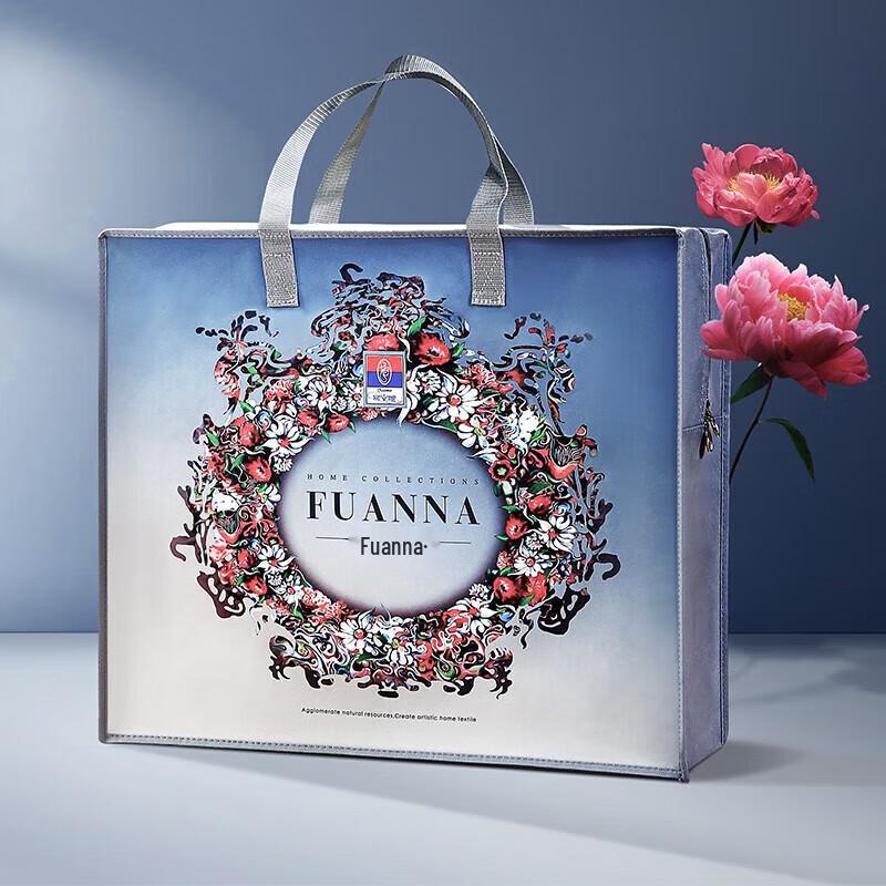 Fuanna 100% Mulberry Silk All-Season Two-in-One Quilt