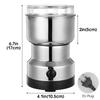 Stainless Steel Milling Machine Multipurpose Electric Coffee Bean Grinding Tool for Seeds Spices Herbs Nuts Coffee Weed Grinder