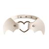 Punk Heart Bat Leather Choker Necklace - Trendy Halloween & Christmas Neckband