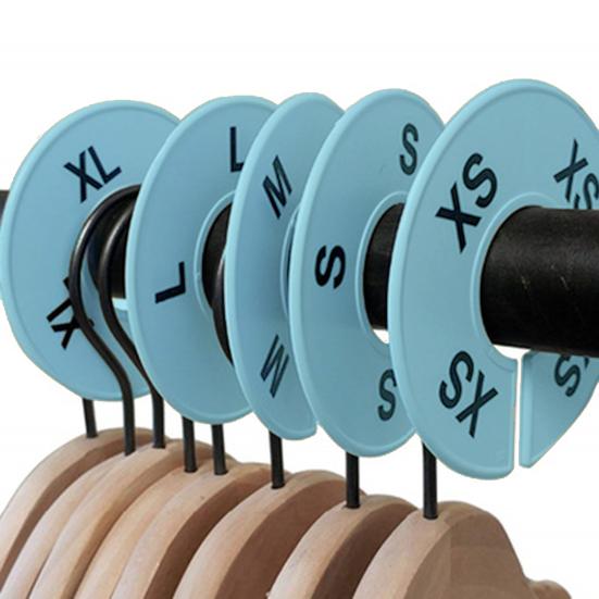 Полезная тонкая работа, отличительная одежда, компактные круглые вешалки для одежды, органайзеры, аксессуары для магазина одежды, разделители одежды