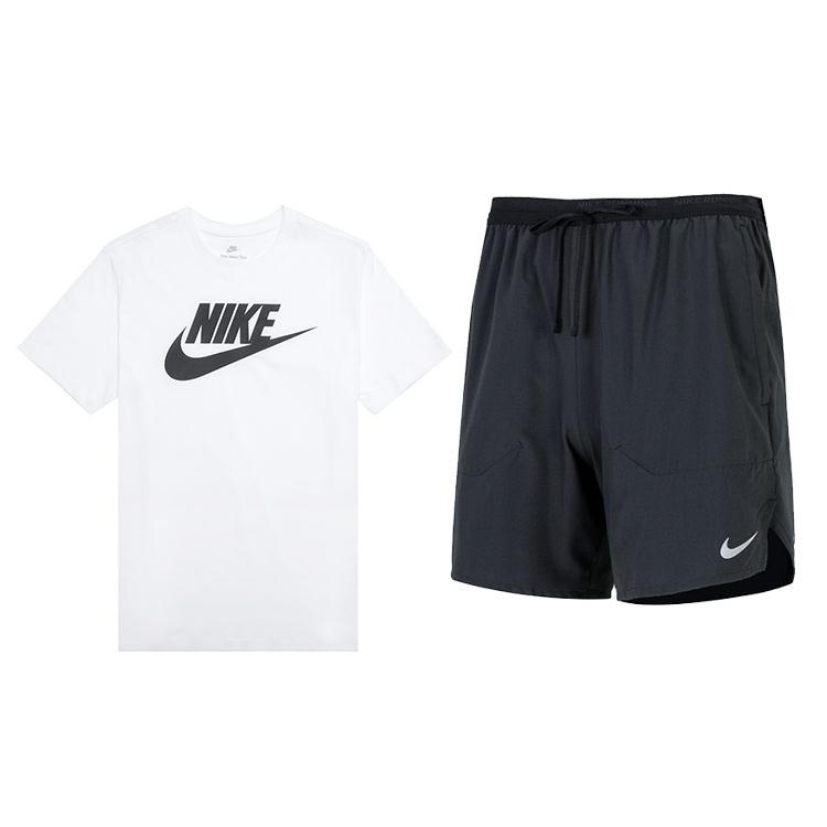 Nike Casual Sportswear Men's Crew Neck Moderate AR5005-101+DM4742-010
