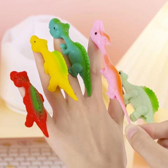 10 шт. рогаток, игрушка-палец-цыпленок для детей, забавные мини-летающие резиновые утки, призы для класса, забавные наполнители для чулок, наполнители для пакетов с подарками, наполнители для пиньяты, для вечеринки