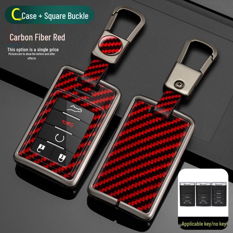 Cadillac Key Case: Fits XT5, CT5, XT6, XT4, CT ATSL, CT4, XTS - Shell Bag with Buckle