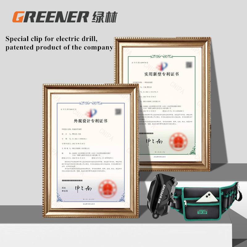 GREENERY поясная сумка для инструментов для электрика, мужская износостойкая, водонепроницаемая, многофункциональная фурнитура, специальный инструмент для обслуживания