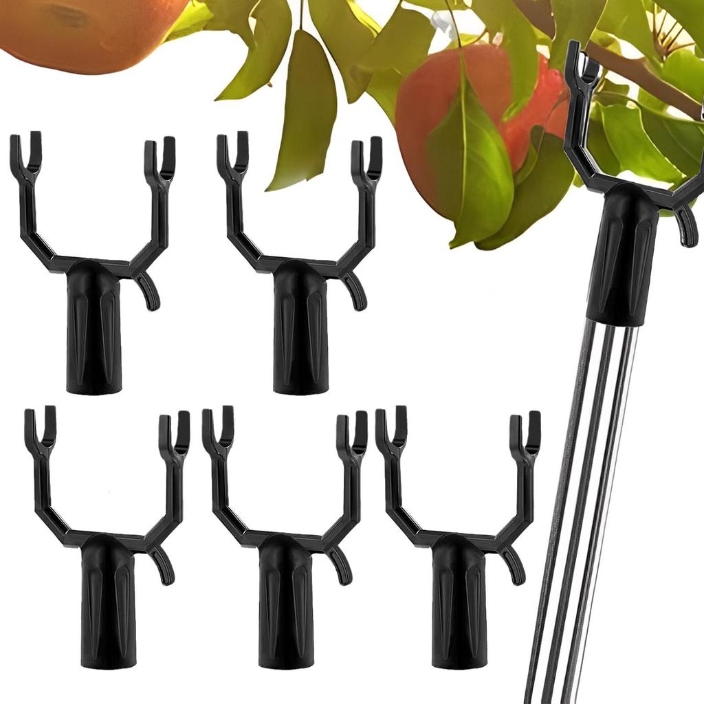 5PCS Tree Branch Support Metal Multipurpose Reusable Black Tree Braces For Leaning Trees, Plants, Fruit Trees, Vegetables