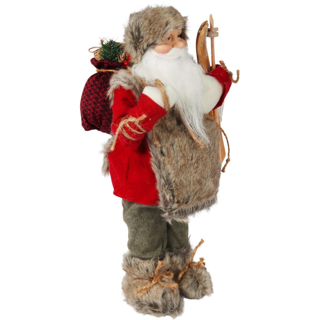 Santa Claus Christmas Figurine Scandinavian Decoration Ornament 46 cm