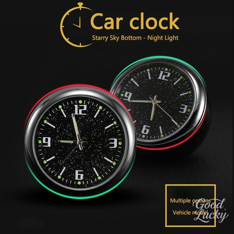 D8Fashion Car Starry Night-light Clock For Mercedes Benz A C E S G Class GLC CLE CLA GLB GLS W177 Protection Shell HolderAccessory