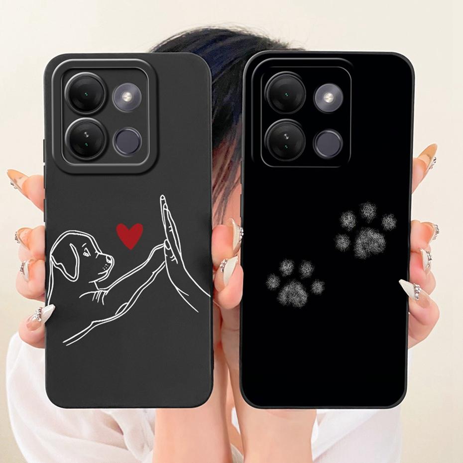 New Fashion Phone Case For Infinix Smart 7 HD 7Plus Soft Silicone Cases For Infinix Smart 7HD 7 Plus Shockproof Covers Bumpers
